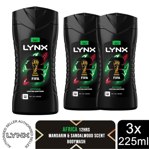 Lynx africa shower gel 225ml - lynx,