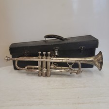 Vintage Zenith Lafleur British Made Trumpet with Case Musical Instrument