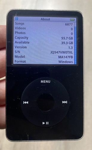 Apple ipod classic 5th - apple,