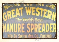GREAT WESTERN MANURE SPREADER
