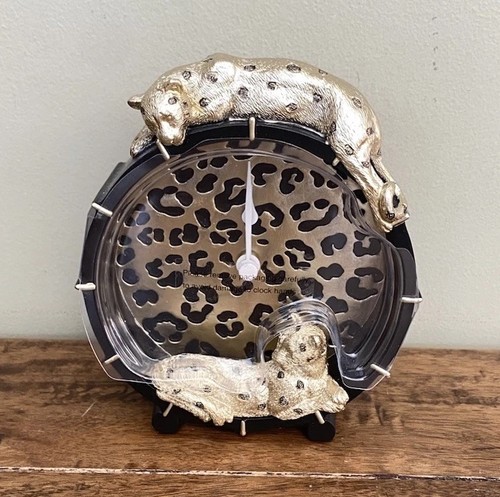 Next mantel clock leopards - next,