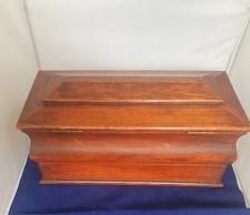 Art Deco Wood Sarcophagus