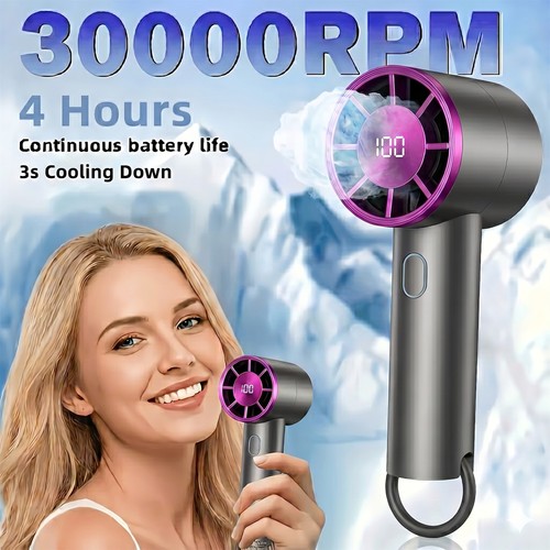 Turbo fan portable handheld - fan,