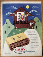 50's CALEY CHOCOLATE ADVERT