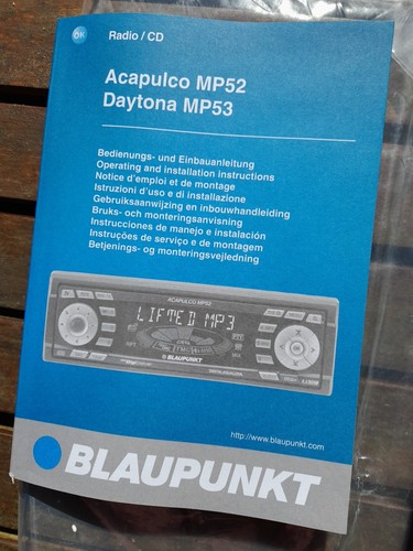 Blaupunkt daytona radio - daytona, radio/cd