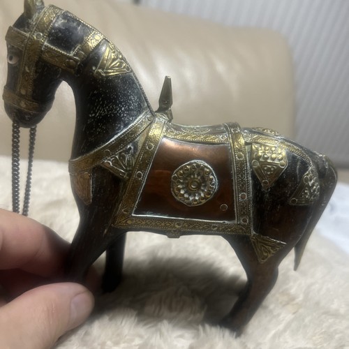 Vintage indian wooden - vintage, war