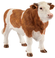 Brown Bull Ornament Garden