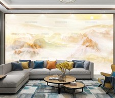 3D Marble Texture Background Self-adhesive Removeable Wallpaper Wall Mural