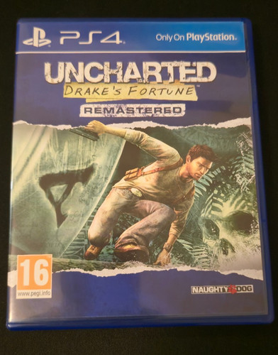 Uncharted remastered drake - uncharted,