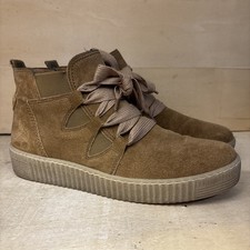 Gabor Lance Ankle Boots Cognac