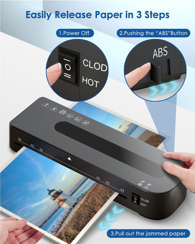 Laminator machine - laminator, 9"
