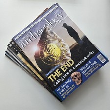 Current Archaeology Magazines 12 issues 2013 Issue 274-285 Full Year