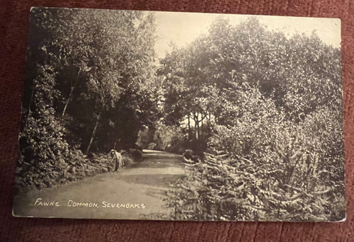 Antique postcard sevenoaks - antique,
