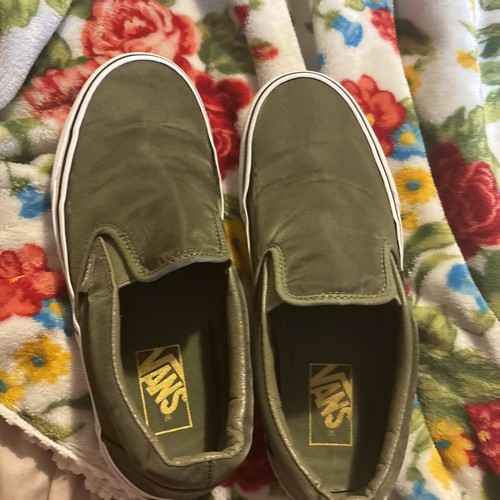 Vans men green rubber - 7.5,