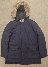 Puffa Original  feather down filled coat jacket detachable fur hood 2013 unisex