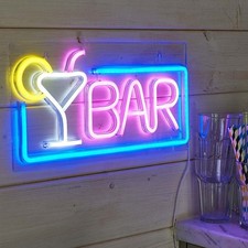 Neon cocktail sign light led - neon,