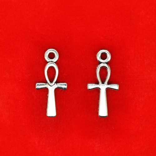 Tibetan silver ankh - 15, the