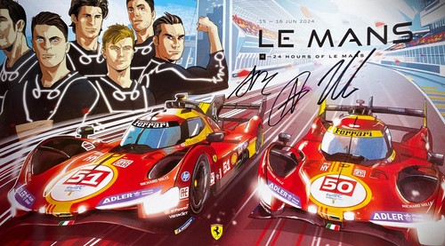 Official ferrari mans 2024 - official, le