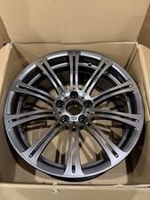 Genuine BMW 19" 220M M3 E9X Gunpowder Alloy Wheels OEM 36112283555 36112283556