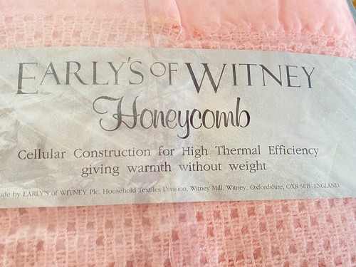 Vintage pink blanket - vintage, early's