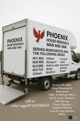 Man and van - van, hire