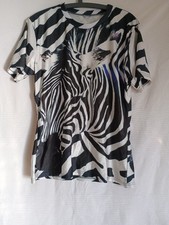 3D Print zebra, Casual T-shirt