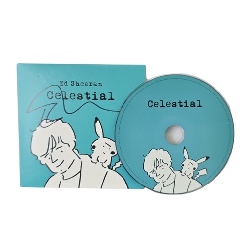 Sheeran signed celestial cd - sheeran,