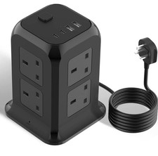 Tower Extension Lead with USB