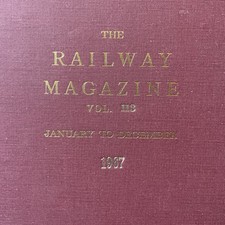 THE RAILWAY MAGAZINE BOUND
