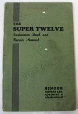 SINGER Super Twelve Car Owners