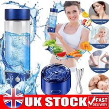 2025 Hydrogen Rich Generator Water Cup Bottle Ionizer Maker Water Bottle 420ml