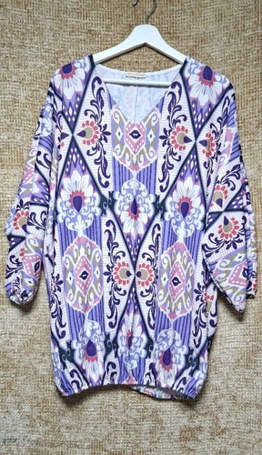 Nwot italian purple ikat - nwot,