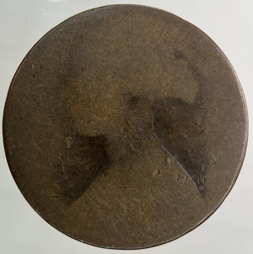 British victoria one penny - british,