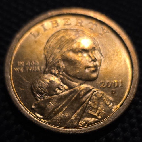 2001 sacagawea one dollar - sacagawea, us