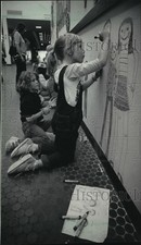 1985 press photo students - photo, at