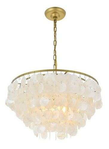 Pendant chandelier brass - pendant,