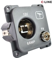 CBE C-Line 12v & TV Socket 6