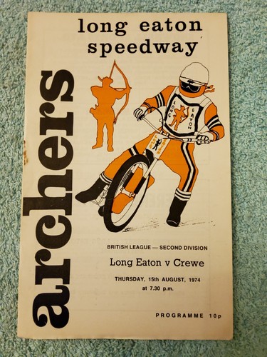 Long eaton speedway 1974 - speedway,