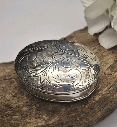 Sterling silver pill - sterling, good
