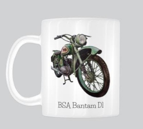 Custom 11oz bsa bantam mug - 11oz, d1