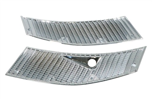 Chrome decorative grille