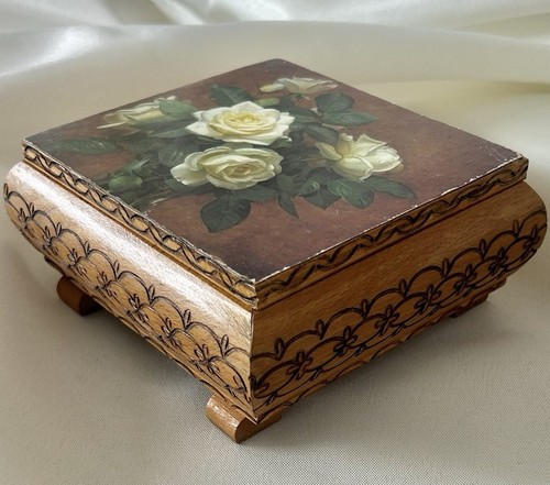 Vintage rose decoupage - vintage,