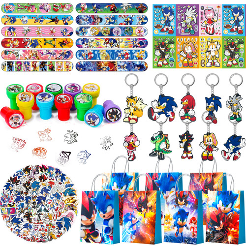 110 pcs sonic party - 110,