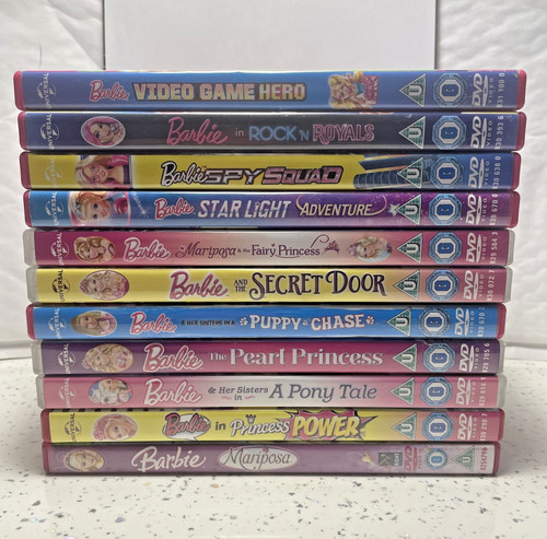 Barbie dvd bundle x11 - bundle, the