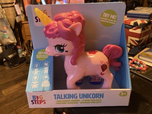 Big steps talking unicorn - big,