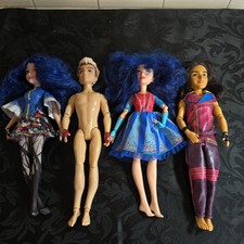 4 X Disney Descendants Dolls