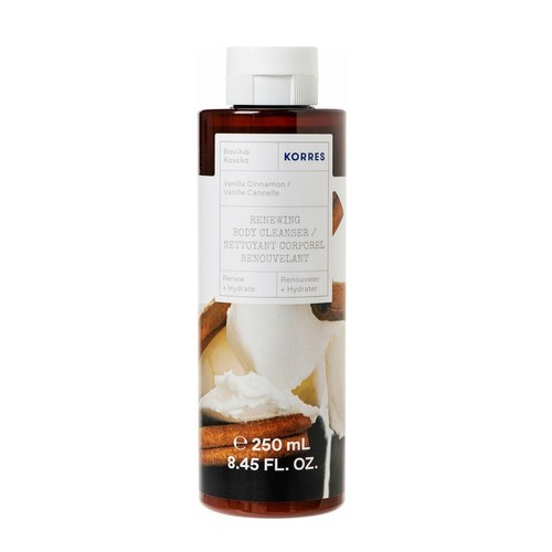 Korres vanilla cinnamon shower - korres,