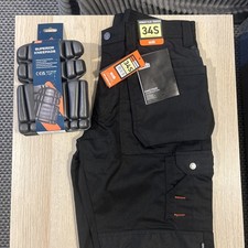 Scruffs Black Working Trousers