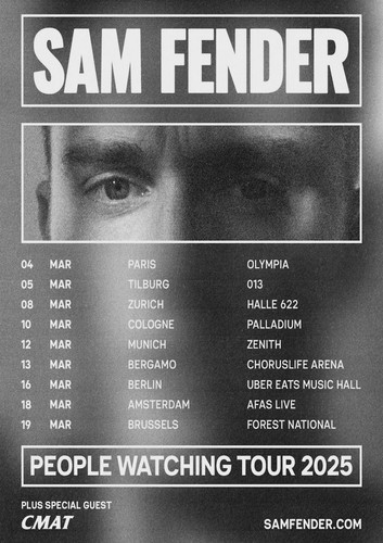 Sam fender european tour 2025 - fender,