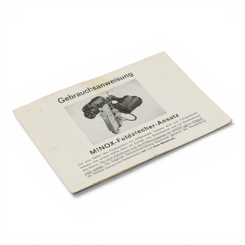 Minox binocular field - binocular,